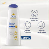 Dove Shampoo Intense Repair 360ml New Packing - YehChez.pk